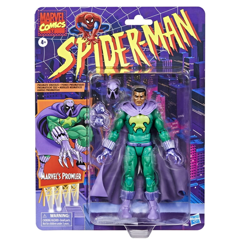 Marvel Legends Series, Spider-Man Animated Series, Prowler Marvel Legends Series, Spider-Man Animated Series, Prowler