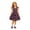 b-186Purple80, variant on MEZZALL Girls Bow Shoulder Halloween Dress Pumpkin Print Sleeveless O-Neck A-Line Swing Kids Party Sundress Relaxed Fit Dresses