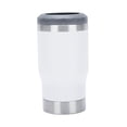thumbnail image 3 of Enfriador de latas con aislamiento de doble pared de acero inoxidable de 420 ml para fiestas, gimnasios en casa Blanco, 3 of 9