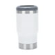 thumbnail image 3 of Enfriador de latas con aislamiento al vacío, soporte para botellas de cerveza de 14 oz de acero inoxidable para exteriores Blanco, 3 of 9