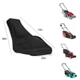 thumbnail image 4 of Lingsida Push Lawn Mower Cover, 72 x 39 x 25" Waterproof Outdoor Mower Cover with UV Protection and Adjustable Drawstring, Black, 4 of 6