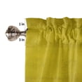 thumbnail image 6 of Gradient Yellow Watercolor Small Curtain Rod Pocket Short Curtains Half Drapes Partition Cabinet Door Window Curtains Home Decor, 6 of 6