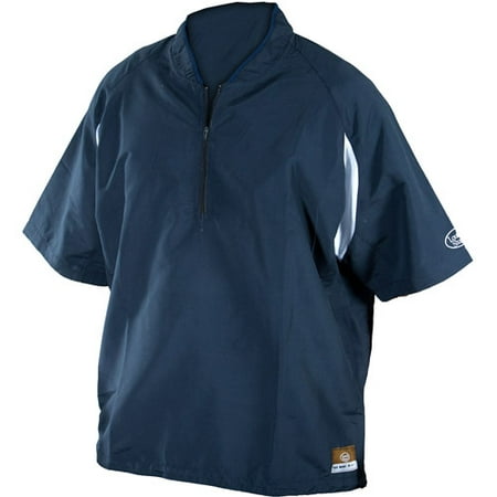 Louisville Slugger Adult Slugger Batting Cage Pullover with 1/4 Zip, Navy
