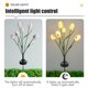 thumbnail image 5 of Lámparas Solares De Plástico 2Pcs luces de huevo de Pascua con huevo de Pascua con LED impermeable multicolor para ambientes festivos montados en el suelo JASKFLY, 5 of 8