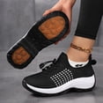 thumbnail image 5 of Dakaela Women's Orthopedic Air Cushion Running Shoes Comfy Breathable Mesh Sock Fashion Sneakers Arch Support Walking Footwear,White Size 11, 5 of 8