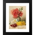 thumbnail image 2 of William Duffield 19x24 Black Modern Framed Museum Art Print Titled - Chrysanthemums (1883), 2 of 5