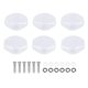 thumbnail image 1 of Pcs Plastic Replacement Guitar Tuner Caps White, 1 of 2