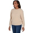 thumbnail image 3 of Alfred Dunner Womens Petite  Classic Chenille Pullover Sweater, 3 of 6