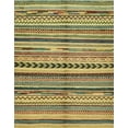 thumbnail image 1 of Ahgly Company Indoor Rectangle Abstract Metallic Gold Abstract Area Rugs, 5' x 8', 1 of 6