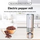 thumbnail image 3 of Juego de Molinillo de Sal y Pimienta Eléctrico, Recargable, LED, Automático, Molinillo de Sal y Pimienta con 6 Grosores Ajustables, 3 of 5