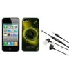 Insten Sagittarius Horoscope Collection Dream Back Case For iPhone 4 4S + 3.5mm Headset (2-in-1 Accessory Bundle)