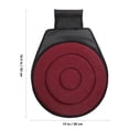 thumbnail image 2 of FENGGUIQU Car Seat Cushions Featuring Smooth Turning Dark Red For Outdoor Chairs 1Pcs, 2 of 6