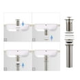 thumbnail image 4 of 30" Handcrafted 316 Stainless Steel 16 Gauge Single Bowl Workstation Undermount Kitchen Sink, 4 of 9