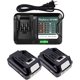 thumbnail image 1 of 2 piezas BL1021B para Makita 12V batería con cargador 10.8V-12V DC10WD DC10SB para batería Makita 12V BL1021B BL1016 BL1041B, 1 of 6