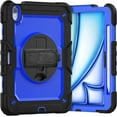 thumbnail image 1 of Funda Protectora para IPad Air de 11 Pulgadas, 10.9 Pulgadas con Soporte Giratorio de 360 ° (BluePC), 1 of 9
