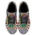 thumbnail image 2 of Hippie Peace Sign Imagine All The People Living Life In Peace Shoes Sneakers Black Size 13, 2 of 7