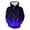 Dark Blue, variant on Baggy Hoodies for Women and Men 3D Printed Casual Trendy Pullover Hooded Sweatshirt with Pocket Long Sleeve Tops (3XL, Hot Pink 04)