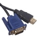 thumbnail image 3 of Cable Convertidor Hdmi A Vga De 1,8 Metros, Adaptador Hdmi A Vga, Transmisor De Cable Hdmi A Vga Antideslizante Duradero Advancent EL015814-00, 3 of 5