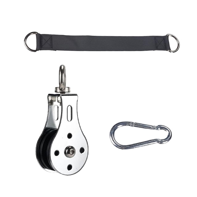 Accesorio para máquina de cable de polea de gimnasio, accesorio silencioso para entrenamiento de fuerza, rueda guía auxiliar resistente, rueda de Estilo B