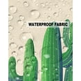 thumbnail image 5 of Pack of 2 Outdoor Pillow Covers, Summer Tropical Cactus Succulent Plants Waterproof Square Throw Pillowcase Cushion Decorative Pillow Covers for Couch Patio Tent, 20x20 in, 5 of 6