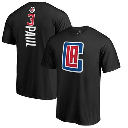 Chris Paul LA Clippers Fanatics Branded Backer 3 Name & Number T-Shirt -