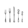 thumbnail image 2 of Fortessa Forge 18/10 Stainless Steel Flatware 20 Piece Place Setting, Service for 4, 2 of 10