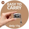 thumbnail image 6 of Linnome Mini 20 Gram HD Camera Portable Compact Design with 180mAh Battery 1080P Video Recording for Vlogging Sports Gift, 6 of 6