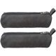 thumbnail image 1 of Estuche para lápices pequeño y sencillo de lona gruesa Enyuwlcm y bolsa para lápices negra duradera con cremallera hecha a mano, juego de 2, 1 of 6