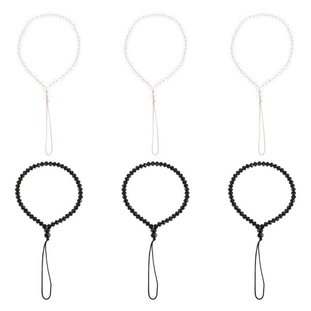 6 correas de muñeca para teléfono móvil, cordón para celular, cadenas desmontables