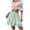 Green, variant on Women's Skirt Fashion Women'S Ruffle Skirt High Waist Irregular Solid Color Short Skirt Women'S Fashionable Solid Color Skirt