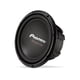 thumbnail image 1 of Pioneer TS-A301D4: potente subwoofer de 12 pulgadas, potencia máxima de 1600 vatios, bobina móvil dual de 4 ohmios para graves potentes, 1 of 5