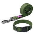 thumbnail image 2 of AtPet Adjustable Bamboo Fabric Dog Neck Collar, Soft, Lightweight, Breathable, Comfort Fit , Eco-Friendly Biodegradable ,S, Green (4 Colors, S/M/L), 2 of 5