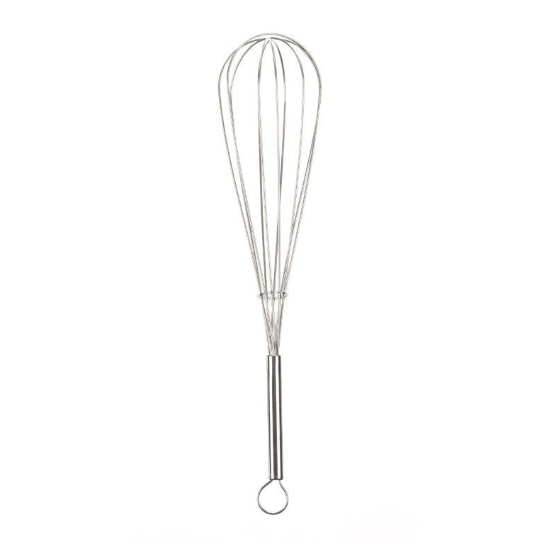 Mainstays 12inch Stainless Steel Whisk with Siliconecoated Wires