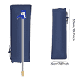 thumbnail image 4 of TOP! 4 Pack Navy Blue Polyester Faucet Cover Indoor and Outdoor Insulation Antifreeze in Winter., 4 of 4