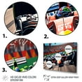 thumbnail image 3 of Designart Formula Car Racing II Canvas Wall Art, 3 of 5