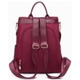 thumbnail image 2 of Mochila Mujer Oxford Moda Impermeable Correas Hombro Moda ROJO, 2 of 6