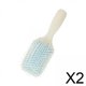 thumbnail image 1 of Cepillo para el cabello,Cepillo de pelo con forma de paleta Cepillo de pelo con cerdas con punta de bola,Cepillo para desenredar el cabello con base de cojín para secado en húmedo,Cepillo, 1 of 8