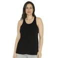 thumbnail image 2 of Kindly Yours Women's Maternity Cotton Spandex Nursing Racerback Tank Top, Sizes S to XXXL, 2 of 6