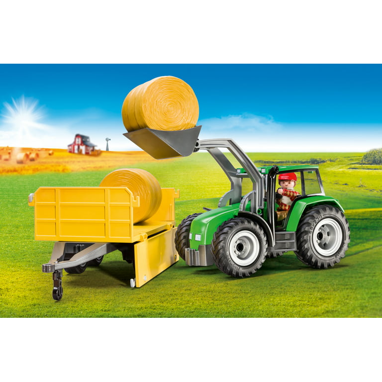 PLAYMOBIL 6867 Country Giant Farm Tractor With Special Tools for sale  online