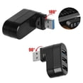 thumbnail image 3 of Hub USB, Hub USB 3.0 De 3 Puertos Con Diseño Giratorio De 180 Grados, Transferencia De Datos Ultradelgada SuperSpeed ​​​​de 5 Gbps, Compatible Con Windos, , , Computadora, 3 of 7