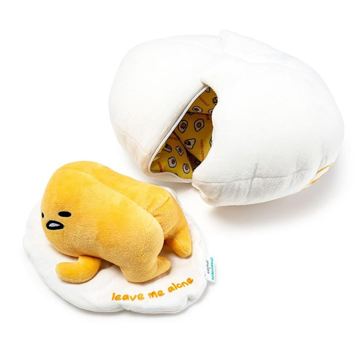 Kidrobot x Sanrio Gudetama The Lazy Egg 8-Inch Plush