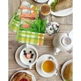 thumbnail image 4 of Easter Bunny Kitchen Dish Towels for Drying Dishes Set of 2, Spring Green Garden Floral Botanical Plaid Waffle Weave Microfiber Hand Tea Bathroom Towels Quick Dry & Absorbent Towel 15.7x23.6, 4 of 7
