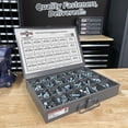 thumbnail image 2 of M6 M8 M10 M12 Metric Class 10.9 JIS Hex Cap Flange Frame Bolts & Nuts Zinc Assortment Kit - 375 Pieces!, 2 of 5
