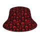 thumbnail image 1 of Balery Red Skulls Sombreros para el sol para hombre y mujer, sombrero de pescador con UPF 50+, 1 of 6