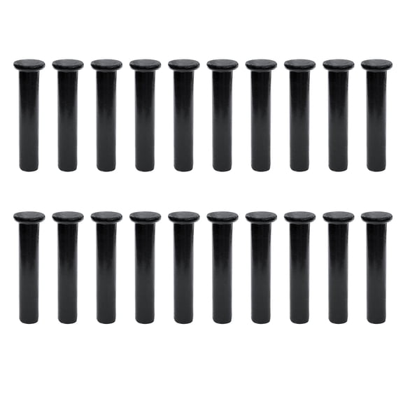 20pcs Location Pins Workbench Fixtures 10x50mm Carbon Steel Worktop Jig Location Pegs Compatible with Trend KWJ700 KWJ900