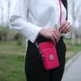 thumbnail image 3 of Moda Mujer Niñas Cuerpo Cruzado Teléfono Móvil Bolso De Hombro Bolsa De Muñeca Monedero Monederos, 3 of 6
