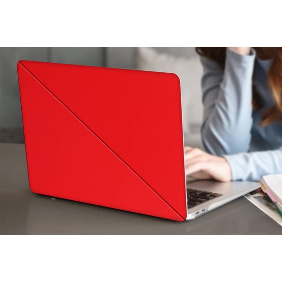 KSK KAISHEK Hard Shell Case Compatible with MacBook Pro 13 inchs( Retina Display, 2023 2022 2021 - 2016) + Black Keyboard Cover Model M1 A2338/A2289/A2251/A2159/A1989/A1706/A1708 Red series 0126