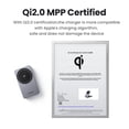 thumbnail image 5 of Cargador inalámbrico magnético UGREEN 3 en 1 MFi de 25 W con soporte de carga Qi2 para iPhone 16 Pro Max/AirPods 4 y cargador rápido MagSafe, 5 of 5