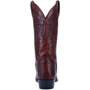 Dan Post Boots Mens Winston Lizard Embroidered Pull On Round Toe Cowboy Mi