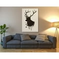 thumbnail image 5 of Cortesi Home  "Elk" by Nicklas Gustafsson, Giclee Canvas Wall Art - Black 18" x 26", 5 of 5